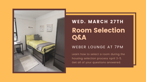 TONIGHT! 7pm Weber Hall come get your Questions answered about next year's room selection process answered.  #RICLife #RICResLife #RICHousing #RICNews
#GetASingleRoom #PickYourSuitemates