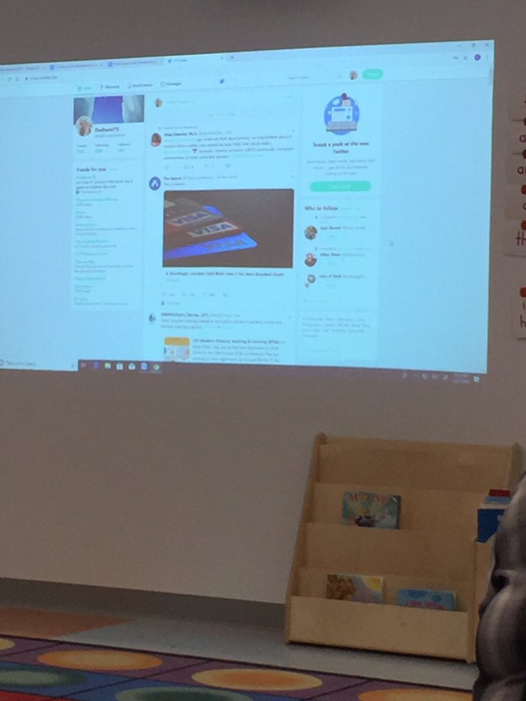 Professional Development on using twitter! @JudyFoleyDedham @ecec_dedham