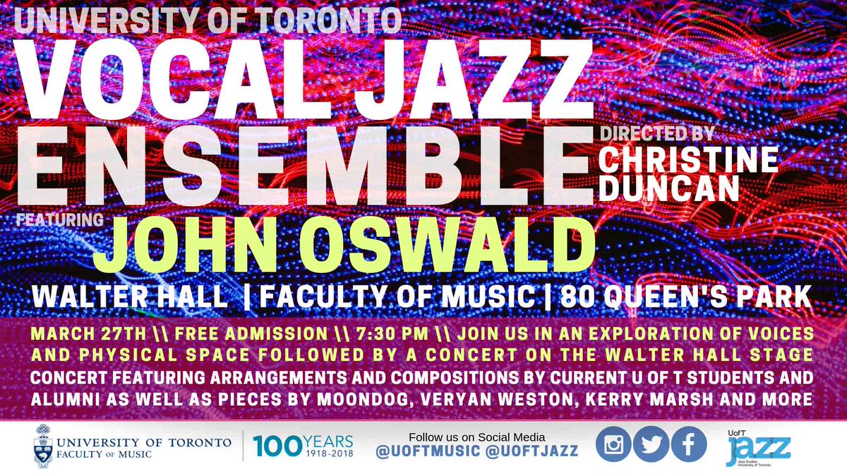 tonight only 7:30pm free, in the Music Building building behind the Toronto Planetarium