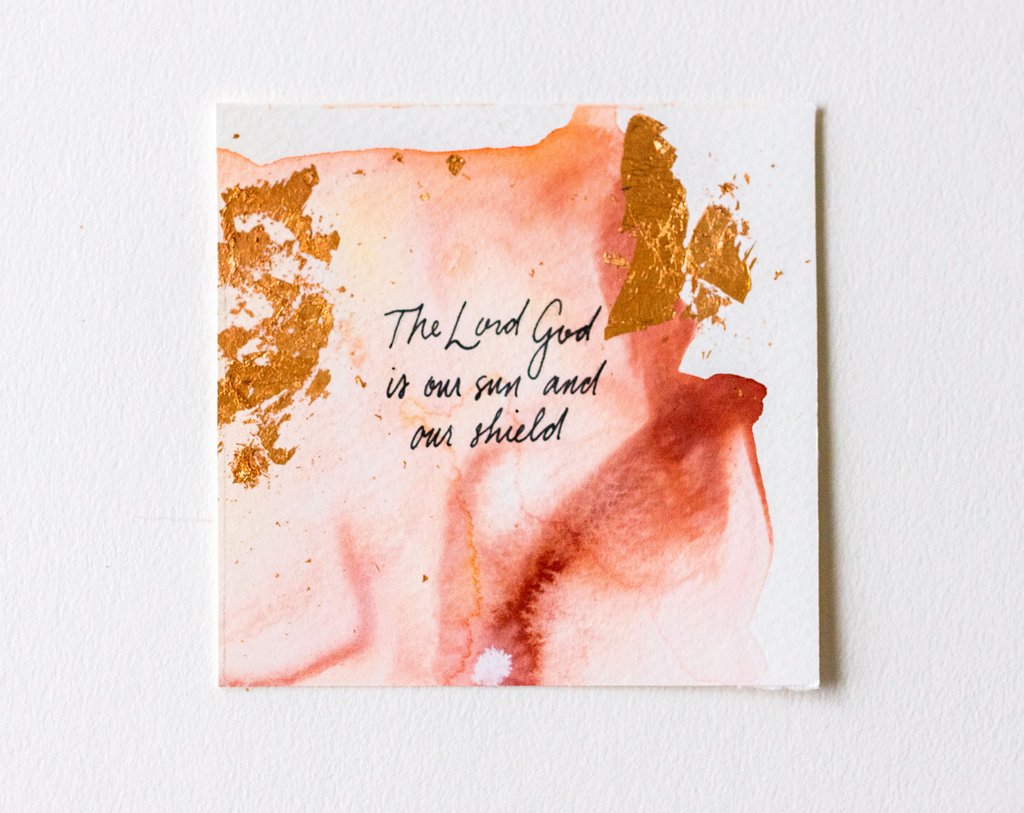 Mercy_Creates's tweet photo. Psalm 84:11, "For the LORD God is our sun and our shield. He gives us grace and glory. The LORD will withhold no good thing from those who do what is right."
#MercyCreates #PsalmsProject #Psalm84 #lettering #biblelettering #scripture #scriptureart #bibleverse #watercolor https://t.co/BdcrcKWtKc