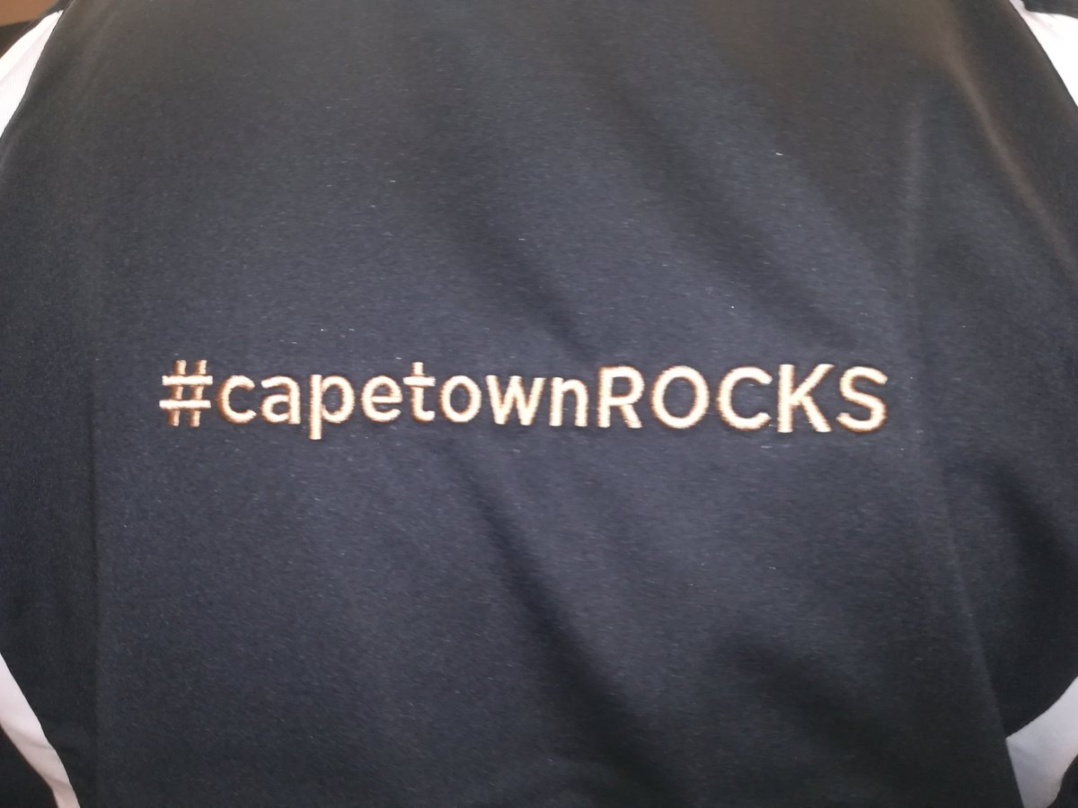 Had our <a href="/CTGA_SA/">CTGA</a> #agm tonight and <a href="/diamondscpt/">The Diamond Gallery</a> with the #ctga gave our guides some stunning branded <a href="/SlazengerSA/">Slazenger Sport SA</a> jackets. Getting ready for our hopefully cold and wet winter as we still need water for our dams. #capetownROCKS