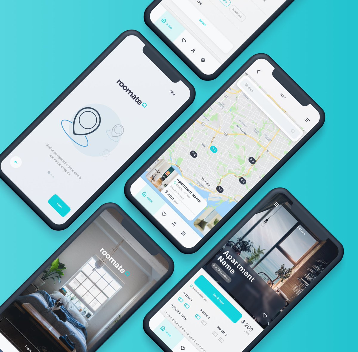 uicube's tweet photo. Roomate - Room Finder App UI Kit designed with Sketch &amp; Adobe XD. Buy from @ui8 👉🏼 https://t.co/dSKasBhKMd
.
#ui #app #mobile #mobileapp #dribbble #uidesign #uiux #interface #appdesign #designinspiration #uigers #interface #user #iosinspiration #uisupply #uiinspirations #uitrends https://t.co/pb3QFNA7h1