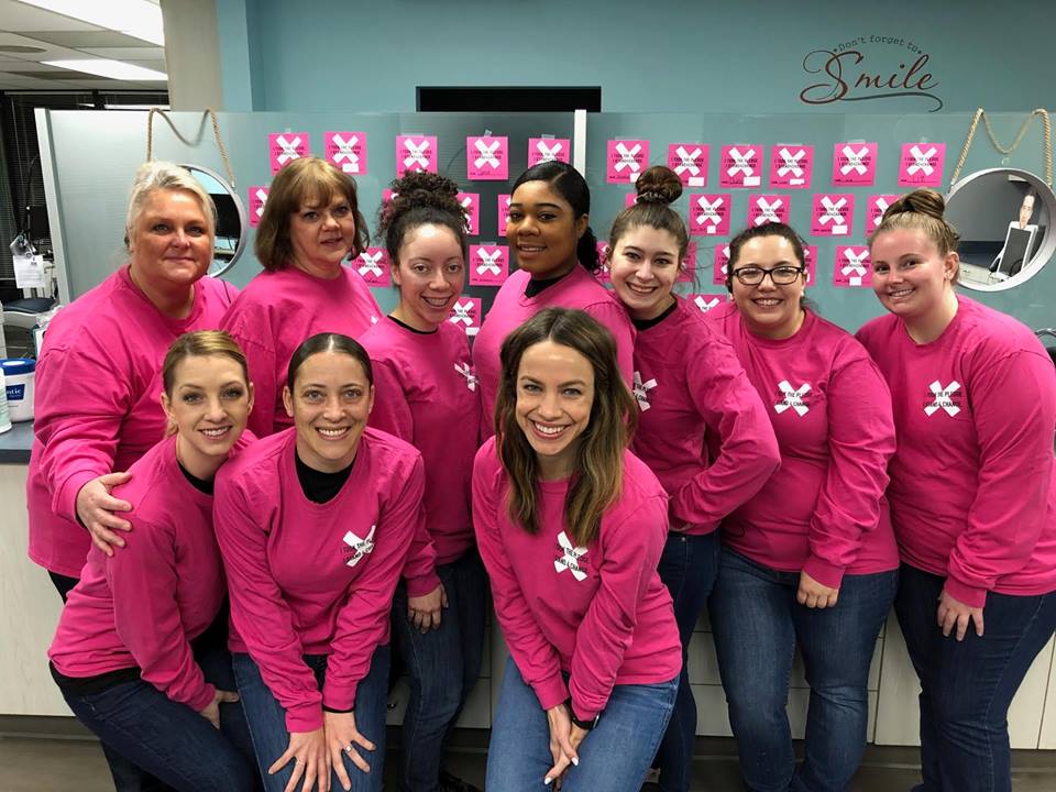DrJamieReynolds's tweet photo. In Feb, our office at @SpillaneReynold decided to partner with @DefeatTheLabel to raise $ that will go towards sponsoring a local school's anti-bullying classes. Thanks to everyone who made this possible! ππΌ #orthodontics #orthodontist #antibullying #defeatthelabel #oralhealth https://t.co/HNUldn8I55