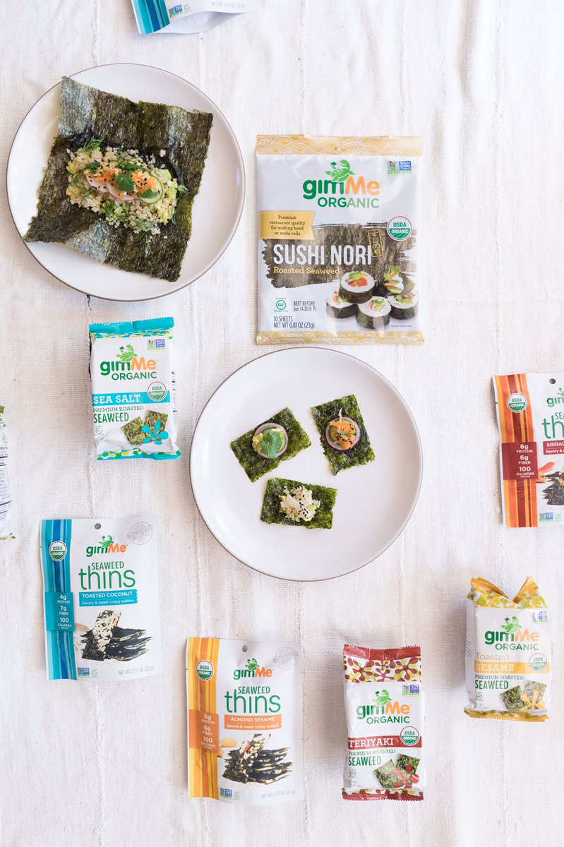 amyrosoff's tweet photo. I am so excited! Doing a GIVEAWAY with one of my fav snacks! Enter to win a variety box with gimMe’s top products! YUM. Here’s how to enter:
Tag 2 friends,Follow me&amp;my friends @gimMegrams 
winner announced by Friday 3/29 and will DM you with details! 
#gimMesnacks #superfoods https://t.co/oFTNrkRJX2
