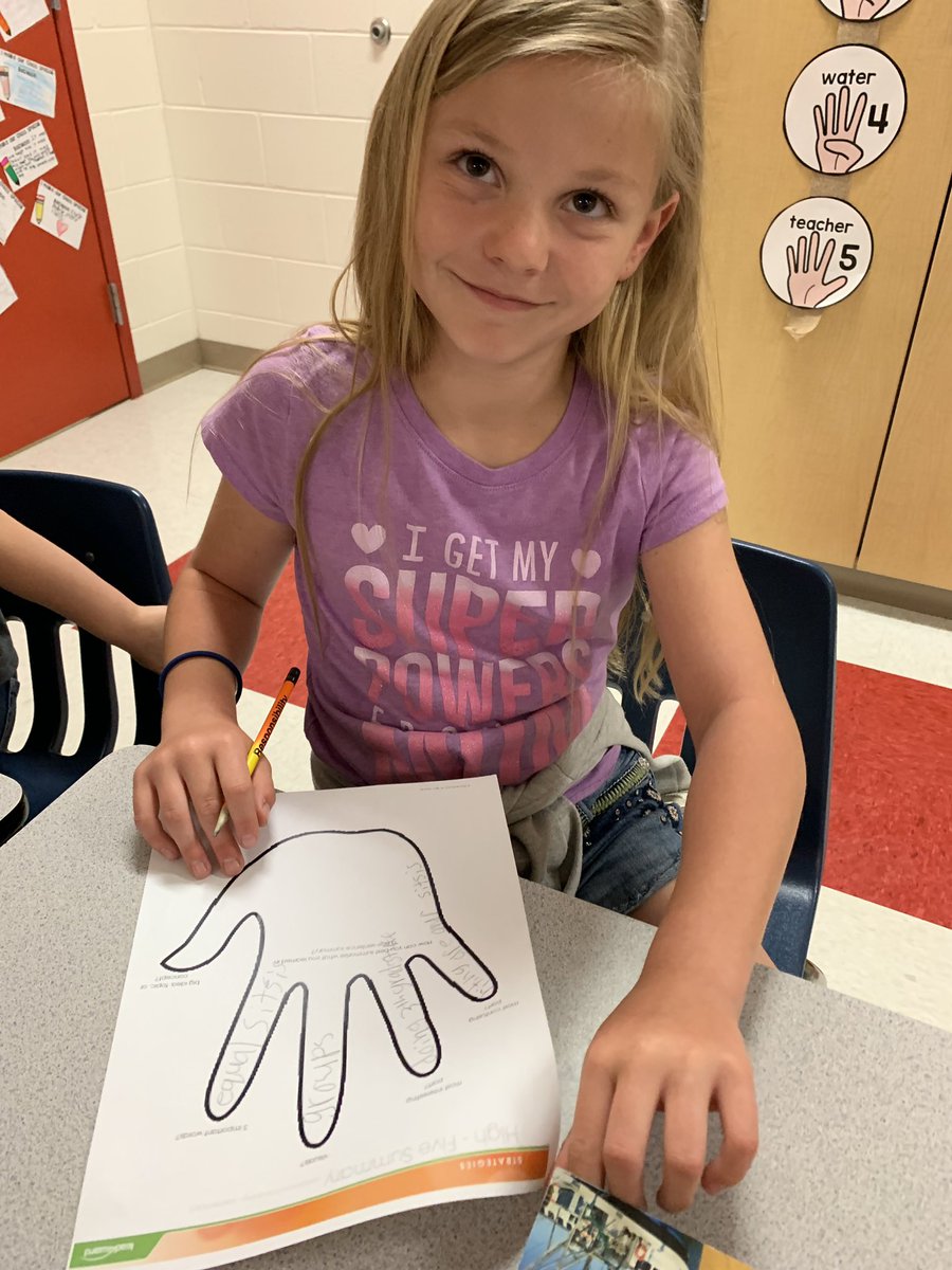 schoonoverLISD's tweet photo. Showing evidence of learning with high-five summaries @lead4ward @LampasasTCE @LampasasISD #GoBeyondLampasas #gearinguptce https://t.co/FK6x52sLSV