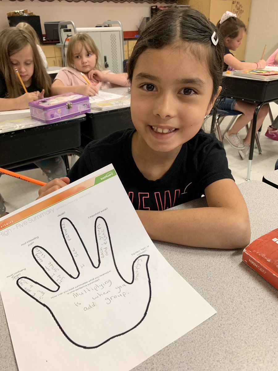 schoonoverLISD's tweet photo. Showing evidence of learning with high-five summaries @lead4ward @LampasasTCE @LampasasISD #GoBeyondLampasas #gearinguptce https://t.co/FK6x52sLSV