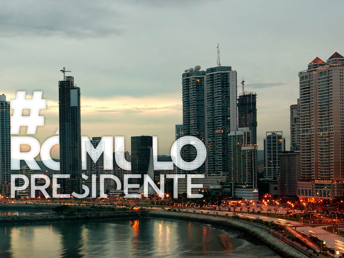 gisellejurado's tweet photo. Vamos @romuloroux, Panamá esta claro que tu serás el presidente que invertirá en Turismo. #RómuloPresidente https://t.co/K0bC6w4U4H