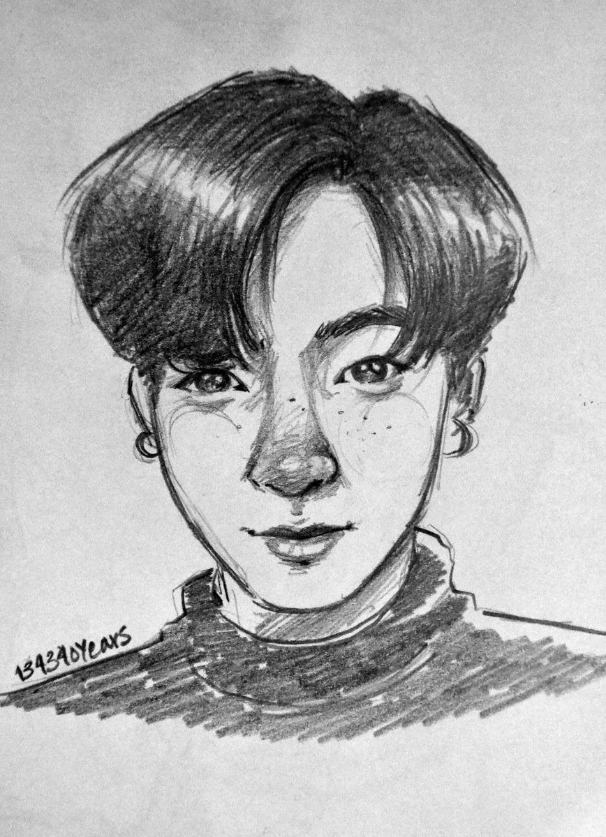 20190327 / day 86I actually did this yesterday lol a jungoo J  @BTS_twt  #btsfanart