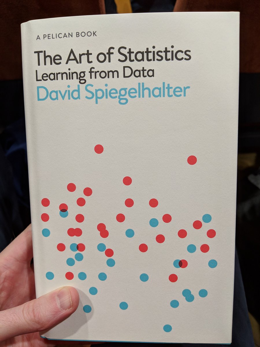 Fantastic lecture from @d_spiegel for a packed audience at the LSE tonight ahead of his book launch.
If you've seen him before, this is a new talk, on probability, reporting & stats so seek it out.
Amazing that events like this can continue to be free.
#LSEstats #Dataviz @LSEnews