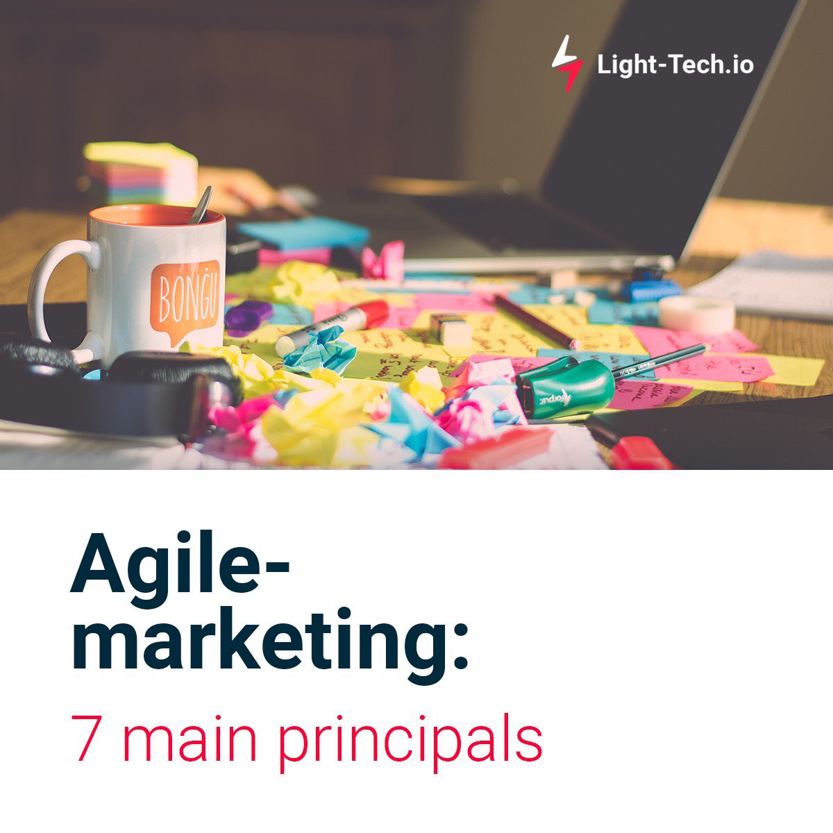 light_tech_io's tweet image. Agile marketing is a strategy based on an ability to change and react to trends in order to increase marketing effectiveness. Unlike classical marketing strategies, which are focused on detailed long-term planning, agile is focused on short-term aims, which, at the same moment!