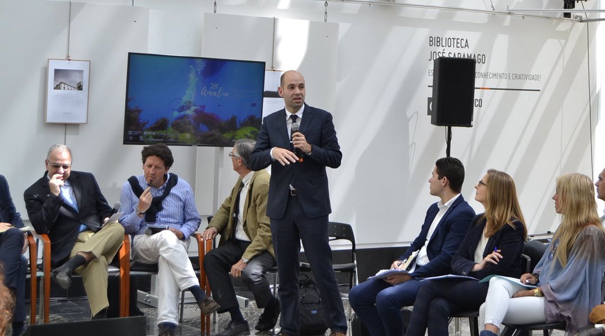 <a href="/projectAMALIA/">AMALIA project</a> at PERIN - Portugal in Europe Research and Innovation Network: +Science +Europe meeting.

Talk about how this #BlueLab disrupts the paradigm of interaction with #SME, bringing value to a #BlueEconomy.

<a href="/EU_MARE/">EU Maritime & Fish</a> @EU_EASME <a href="/IP_Leiria/">Politécnico Leiria</a> <a href="/UnivdeCoimbra/">Universidade de Coimbra</a> <a href="/ALGAplus/">ALGAplus</a> #ADEPE