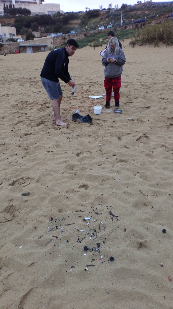 LinleyHastewell's tweet image. Soaked through but still smiling. An amazing group of damp yet positive and enthusiastic @PortsmouthGeog students looking at microplastic pollution in Malta. @Dr_MarkHardiman @bigmicrosurvey. #fieldworkisfun