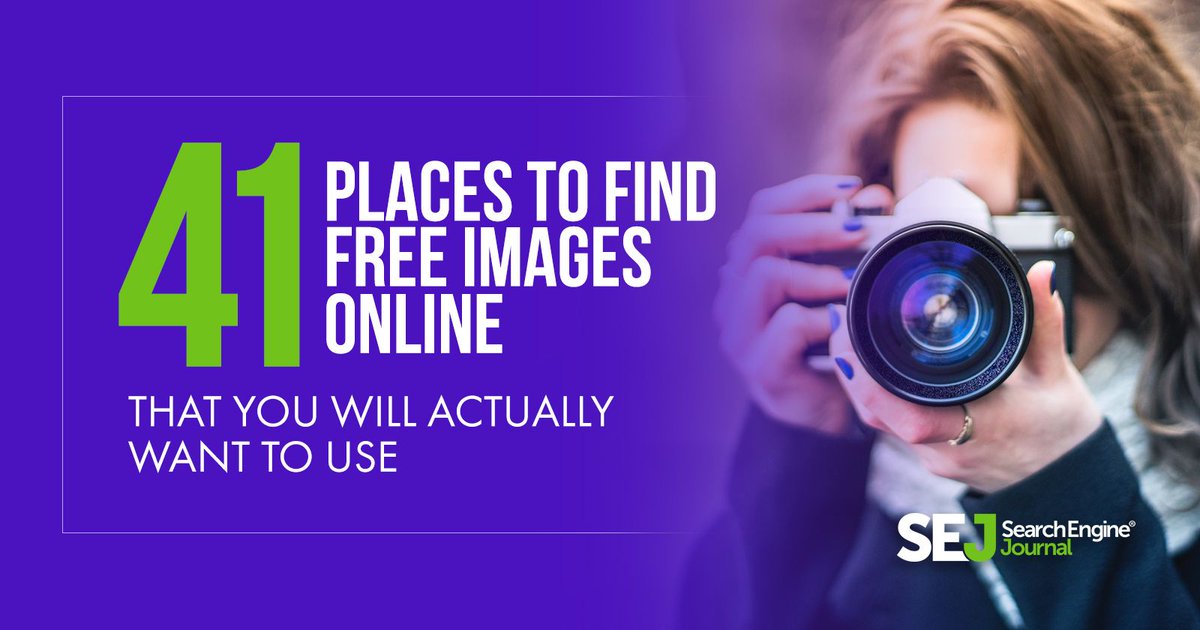 41 Places to Find Free Images Online That You Will Actually Want to Use via <a href="/mindyweinstein/">Mindy Weinstein</a>: searchenginejournal.com/find-free-imag…  

#contentmarketing #contentstrategy #DigitalMarketing