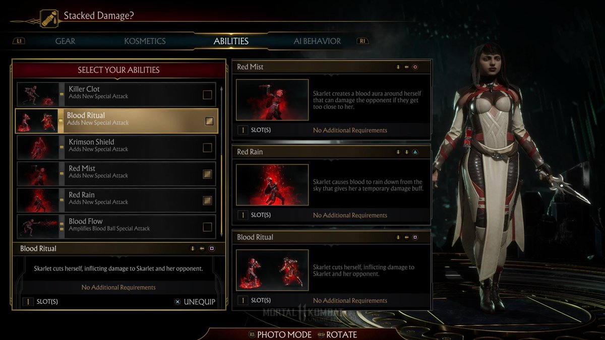 Mk11 Skarlet Build Discussion Test Your Might