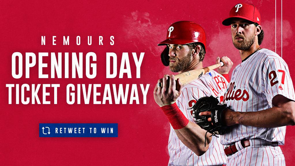 Well would ya look what we found...

We have a pair of tickets to tomorrow's Nemours #OpeningDay to give away! RETWEET for a chance to win!

Must be following to be eligible. RULES: atmlb.com/2FDpnCu