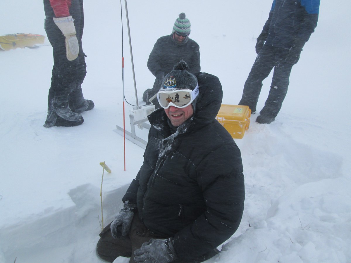 njrutter's tweet photo. And that's a wrap! Hugely successful 9 days of Arctic snow data collection in Trail Valley Creek, NWT, with lots of Canadian colleagues. Many thanks to @Arctic_Office #UKinArctic @geomatics @NUGeog @GeosciencesEd @ECCCSciTech @branden0walker @Marsh_Lab_TVC #TVCsnow https://t.co/dJfmAD0ziT