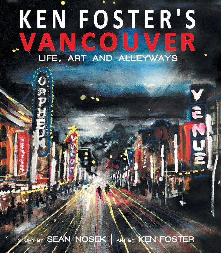 SeanNosek's tweet photo. "My art was my best friend" - the extraordinary Ken Foster, a Vancouver treasure! Special thanks to all our supporters who've spread the word about our book! #art #artist #kenfoster #Vancouver #paint #write #Collaboration #Gastown #book #bestseller https://t.co/bxEUsNCnDT https://t.co/HOFTz2FZAE