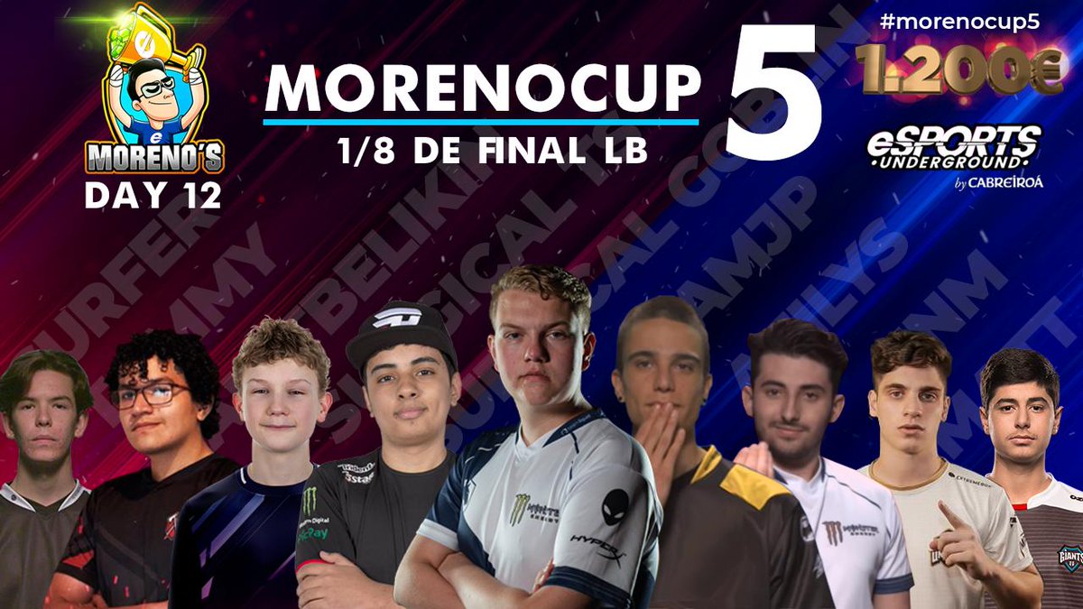RevolAimar's tweet image. 👉YA EN DIRECTO!!!!! LET'S GO!!!!!!!
🏆1/8 FINAL #LoserBracket #MorenoCup5🏆
📺youtube.com/c/RevolAimar/l…
🔔Os espero a todos! darle mucho amor para que no se lo pierda nadie 
🗣️Hoy con @AryxRoyale ❤️❤️