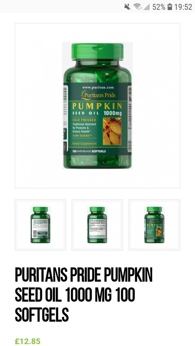 HealthWba's tweet image. New on our website pumpkin seed oil £12.85 ,wba-health.co.uk