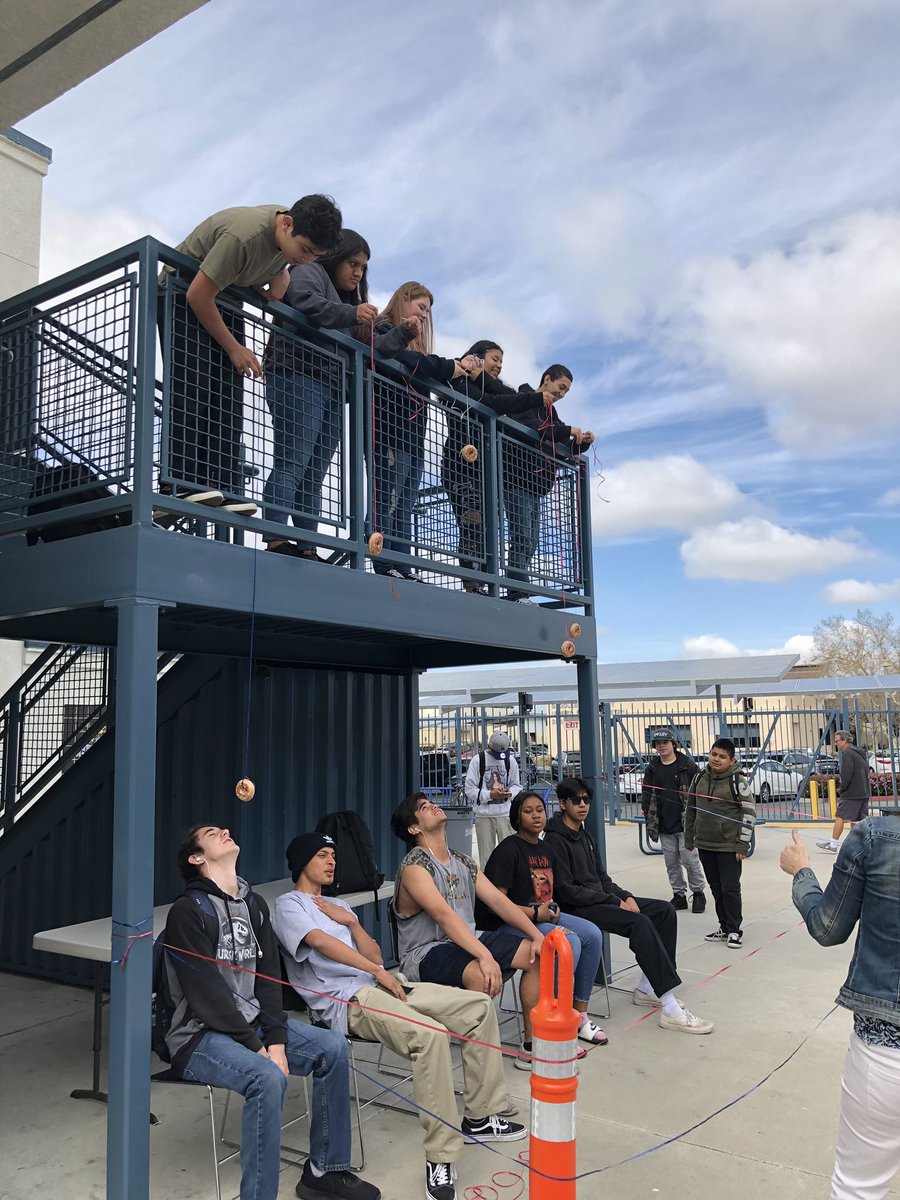 SilveradoEagles's tweet photo. Donut Races! #thanksASB! https://t.co/y31dlW0DIt