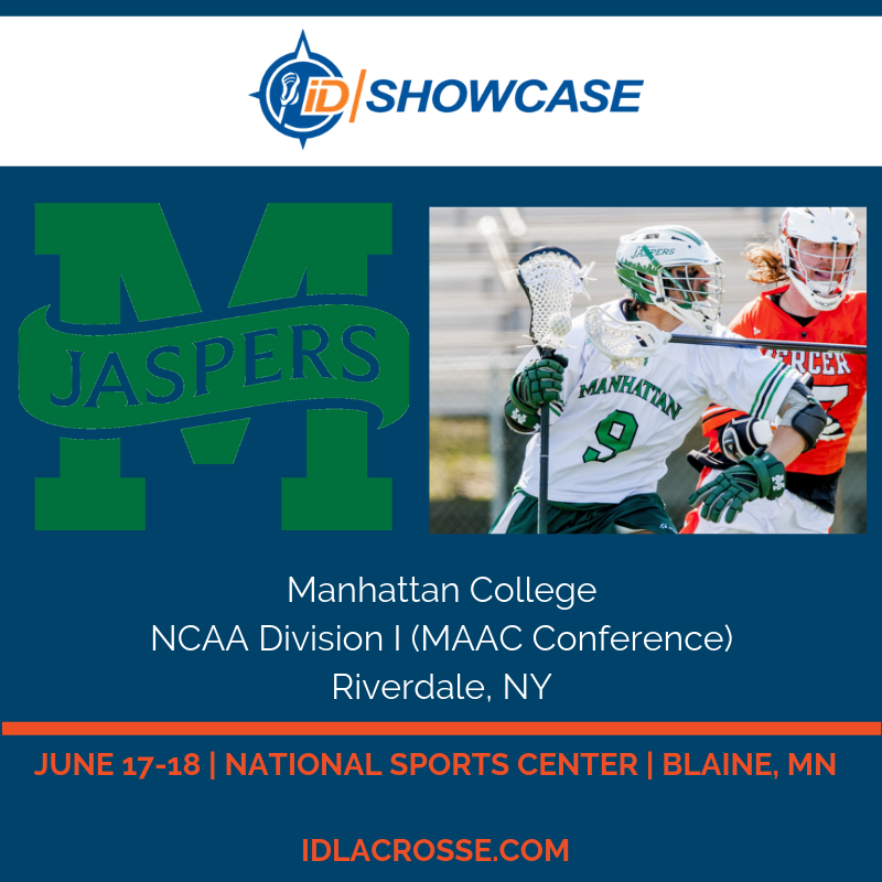 RealiDLacrosse's tweet photo. We are pumped to have Coach Odierna from Manhattan College on staff again at the iD Showcase! #iDdifference https://t.co/dpOoQ8yWgB