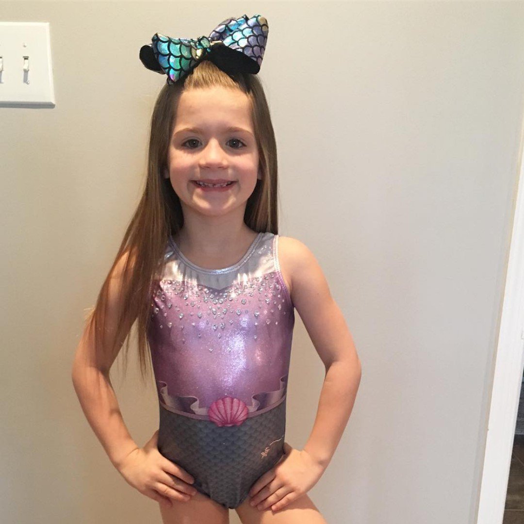 Destira Girls Lite Brite Gymnastics Leotard