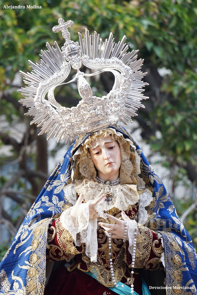 DevoMurcianas's tweet image. ⚜️El sábado a las 18:30h. Ntra. Sra. del Olvido saldrá en Procesión junto a su Hijo, el Stmo. Cristo de las Lágrimas (Dominus Flevit).⚜️ 

©Alejandro Molina
#DevocionesMurcianas #CuaresmaMurcia