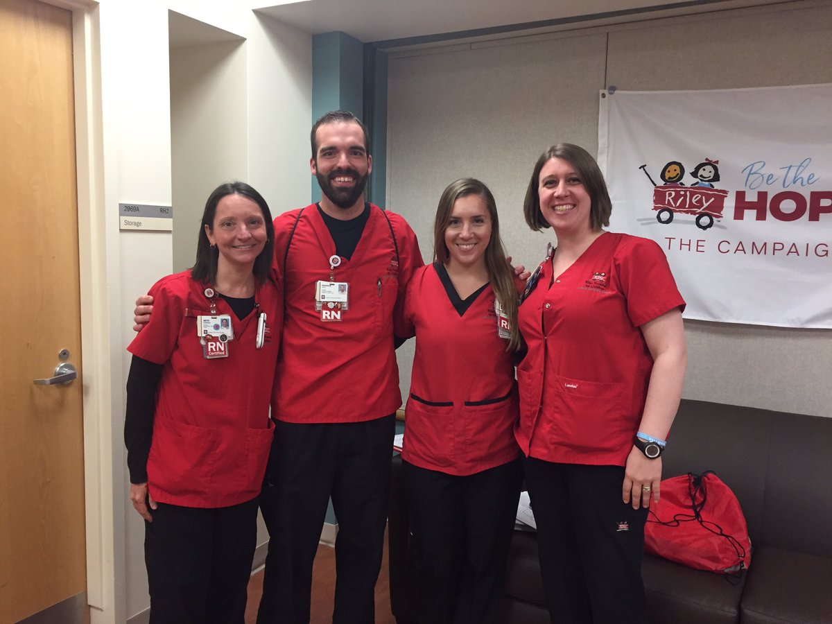 Clinical nurse escorts set the tone for a Magnet Site Visit and these guys hit it out of the park! Thank you Beth, Brandon, Jessica, Lacy, Jill, and Ashlee for your amazing work this week! <a href="/RileyChildrens/">Riley Children's</a> <a href="/IUHealthTeam/">IU Health Team</a> <a href="/anccofficial/">ANCC</a> #RNExcellence