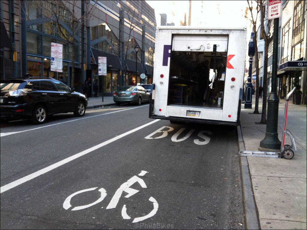 philabikes's tweet image. Reminder, it was a multi-agency concerted effort that has made sure that Chestnut&apos;s Street Bus and Bike Only Lane is now kept clear of parked vehicles.  #bikePHL