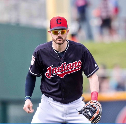 MSMsports's tweet photo. Welcome to the BIG LEAGUES @EZdoezit8 - @Indians OPENING DAY SS facing the @Twins ! From @DSHS_Baseball to @UEAthleticsBASE to @Angels to CLEVELAND! Congrats @kaitstamets &amp; @stametsjim too! An HONOR to be your agents! @wilsonballglove @sluggernation @adidasBaseball  #msmfamily https://t.co/YEfUTryQ3x