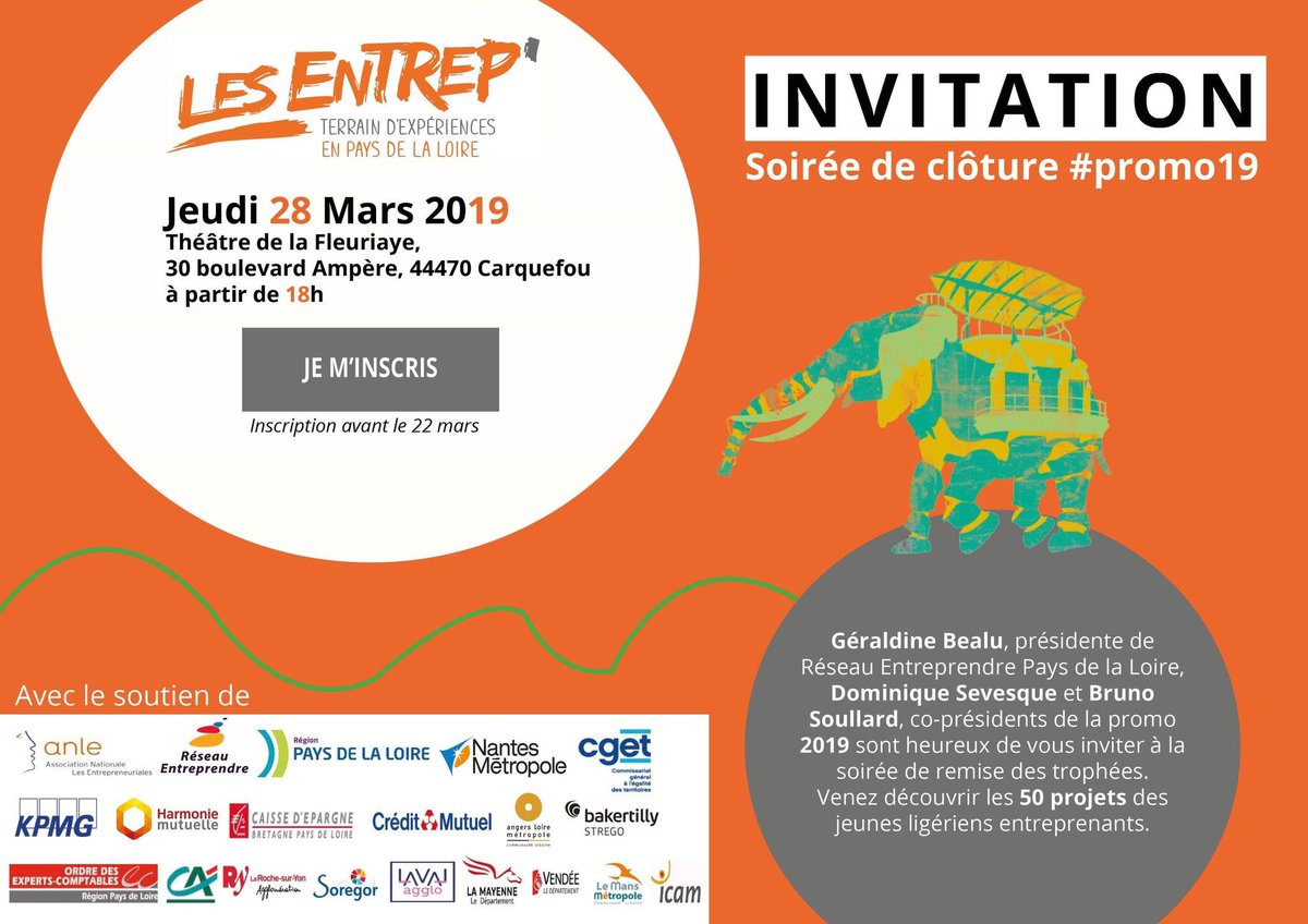 Bonne chance à nos étudiants qui concourent demain ⁦@LesEntrepEnPDL⁩ ‘ 🤞🤞 ⁦<a href="/IUTLeMans/">IUT Le Mans</a>⁩ #GEA ⁦<a href="/LeMansUniv/">Le Mans Université</a>⁩ #promo19 #pitch ⁦<a href="/LibaudiereF/">Libaudière Foulques</a>⁩ ⁦<a href="/ValentineBnrd/">Valentine</a>⁩ ⁦<a href="/LaGapetteFr/">La Gapette Française</a>⁩ ⁦⁦<a href="/AymericBourne/">mimic</a>⁩ et anciens #GEA ⁦@OuailJck⁩ 😉