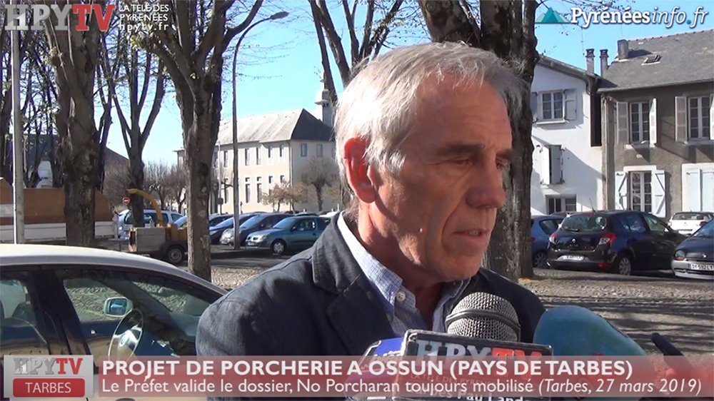HPyTv's tweet image. La Télé de Tarbes :: La décision du @Prefet65 de valider le dossier d'une porcherie industrielle à Ossun, l'association #NoPorcharan ne baisse pas les bras @AggloTLP @HPyTv @pyreneesinfo
#TeledeTarbes #HPyTv #TeledesPyrenees #Pyreneesinfo #Tarbesinfo
hpytv.over-blog.com/2019/03/no-por…