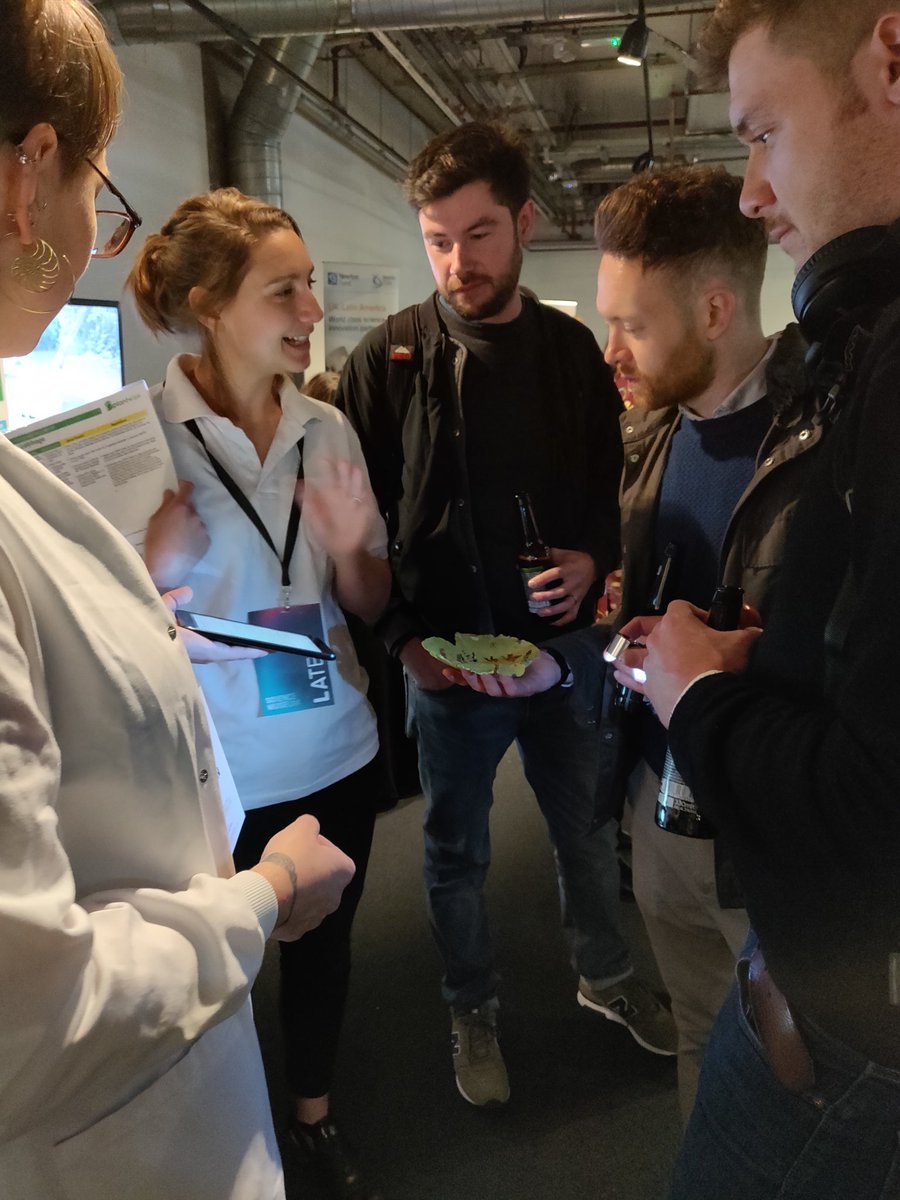 We're at #SMLates talking about detecting pests from space for <a href="/spacegovuk/">UK Space Agency</a> <a href="/CABI_Plantwise/">CABI PlantwisePlus</a>