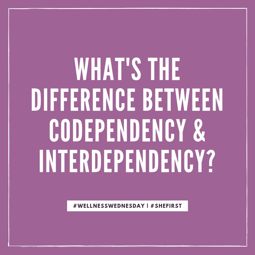 SheFirstProject's tweet photo. Yes, there's a difference between being codependent and interdependent in a relationship. Let's discuss during this Saturday's DC-area articles discussion on Self-Care in Marriage, co-hosted by @fabwives. Register: https://t.co/bjMZjRLPE2 #SheFirst #FabWives #SelfCare https://t.co/jhPYrRPRsD