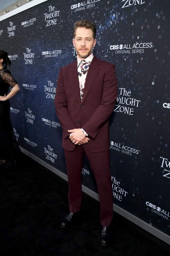 JoshDFamily's tweet photo. #PicsOfTheDay 
Ginny and @JoshDallas attend CBS All Access new series "The Twilight Zone" premiere on March 26
#JoshFamily https://t.co/3tnFi0GVOj