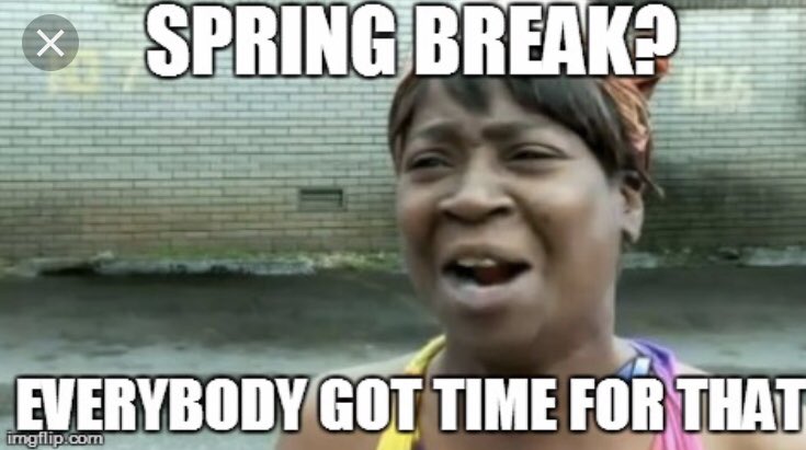 SCVbookexchange's tweet image. Just a few more days till Spring Break, you guys can do it!!! Who’s stoked!?!