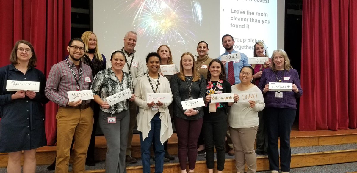 CMS_LLA's tweet photo. Are you a what-er or a when-er? EL Services had a great time attending Together Learner today at Spaugh! #togetherleader #elservices https://t.co/KLAJsX2pGw
