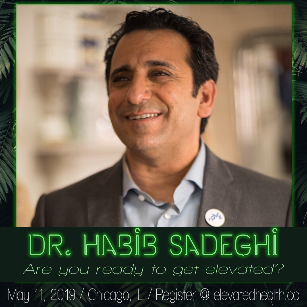 BeingClarityNow's tweet photo. Catch @DrHabibSadeghi at The Elevated Summit in Chicago on May 11th with @GenRescue! Get your tickets: https://t.co/HJ56KsUjV9
#elevatedhealth #elevatedsummit https://t.co/5ekMKT3HB9