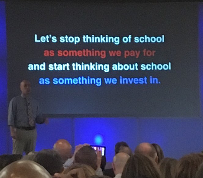 jfrench864's tweet image. Listening to an outstanding speaker @JoeSanfelippo at MASA/MOSPRA Spring Conference. #SuPR19