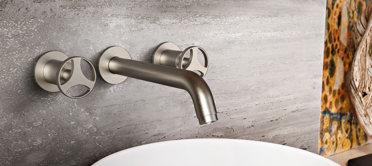 DesignerBath's tweet image. Oh, the nostalgia. Now parked (a.k.a available) at our Beverly and Watertown showrooms – the Harley collection by @Graff_Faucets. The past is reimagined through these designs that reflect classic motorcycle stylings.