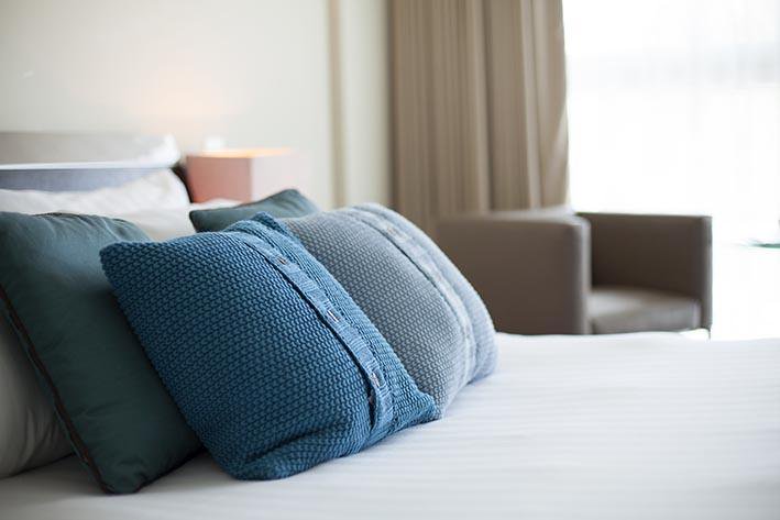 These #cushions are just as cosy as they look 🙌 #bedroomgoals