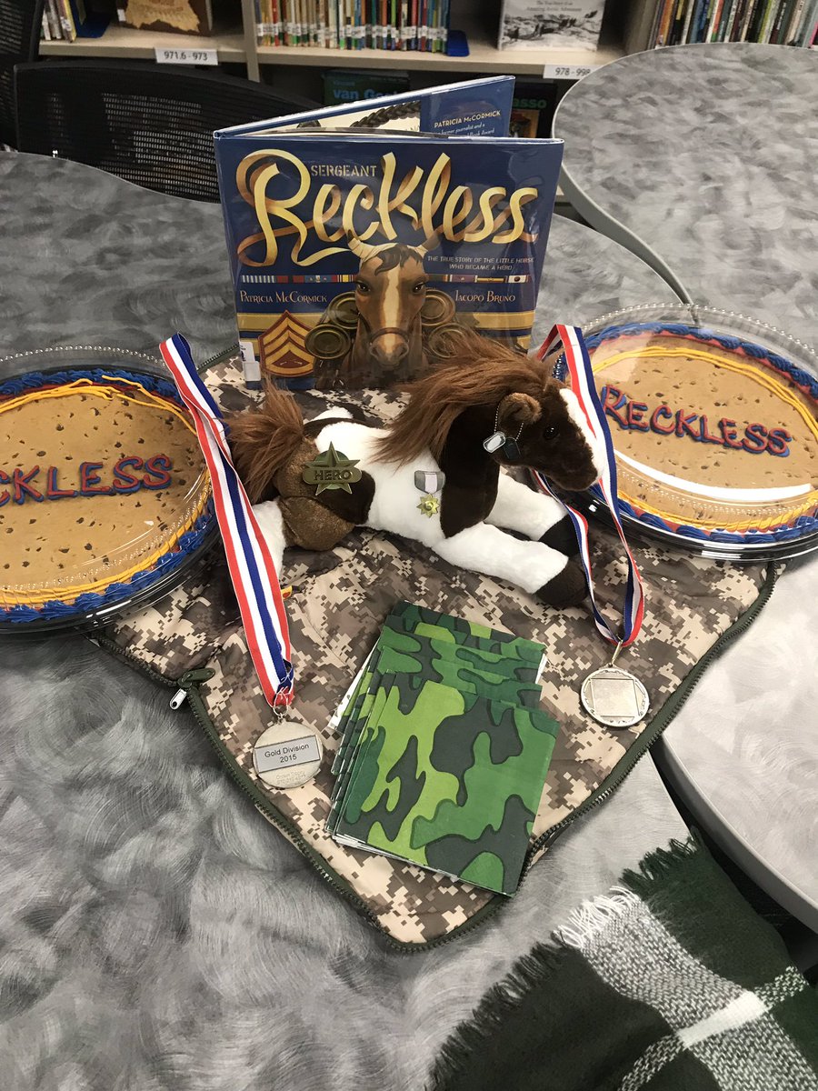 mellyherbs's tweet photo. Bluebonnet Winner Revealed!  There were CHEERS for Reckless from our PCE BB readers!!!! #librariesinRISD #risdgreatness https://t.co/JhJXRnftAQ