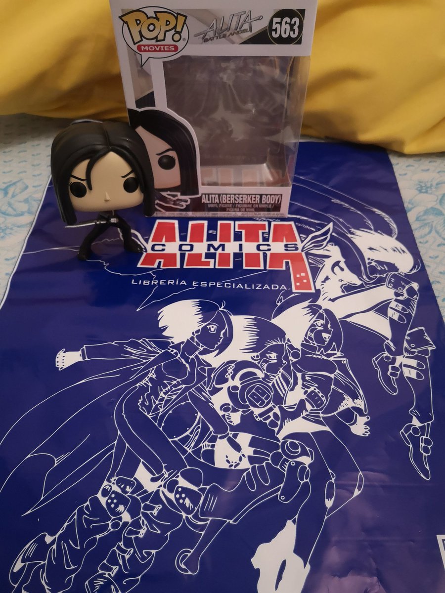 Alex007Stark's tweet image. Otro más para la colección. 😍
ALITA ❤💞 😇👊🏻

#funkoaddiction #funkopop #alita

Y comprado en su tienda, mi tienda jajaja 😁😂😁 @AlitaComics

@AlitaMovie #FunkoPOP 
#Funko #AlitaAngelDeCombate #AlitaBattleAngel 😇👊🏻