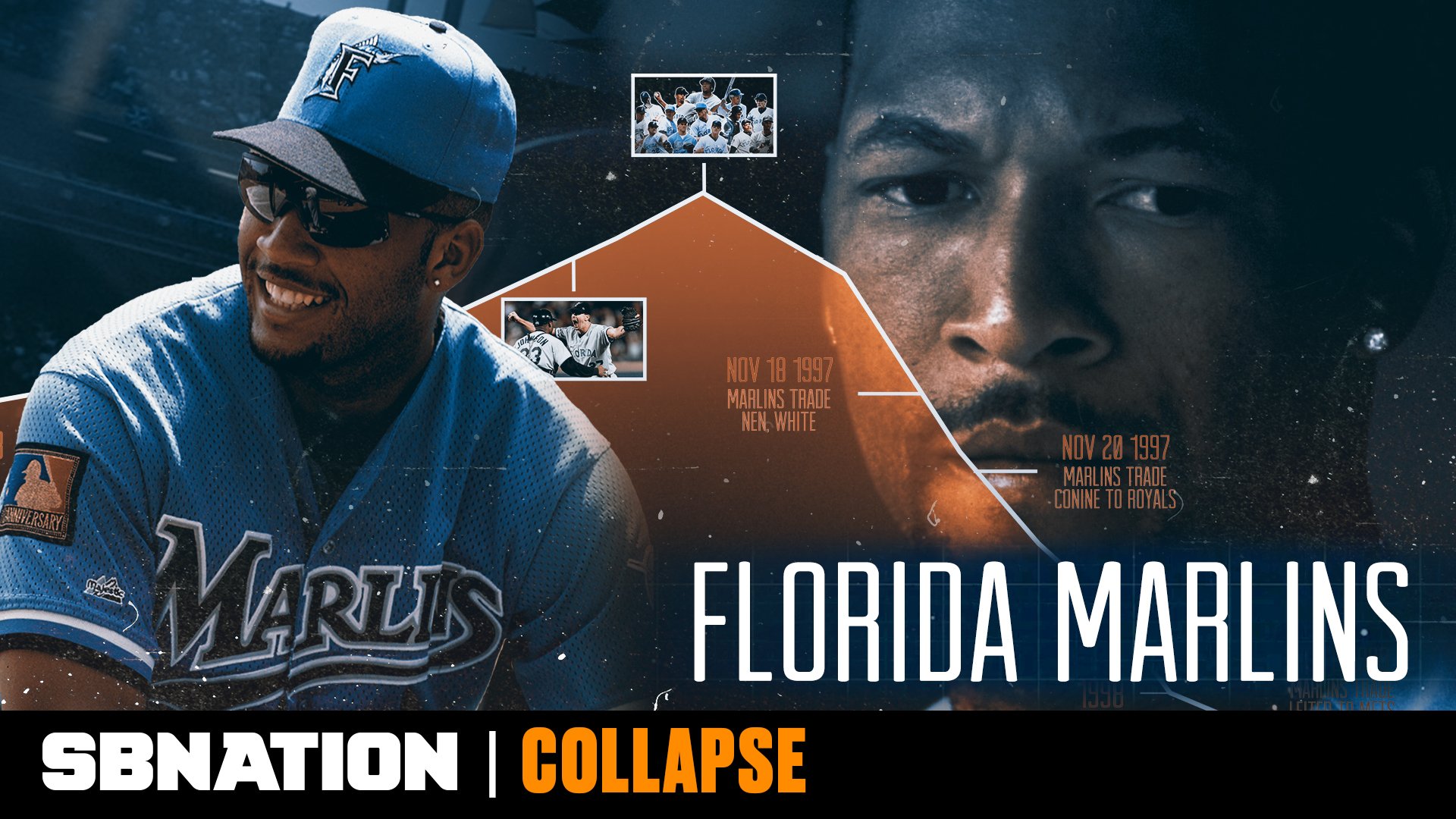 SB Nation on X: After their 1997 ring, the Florida Marlins tore