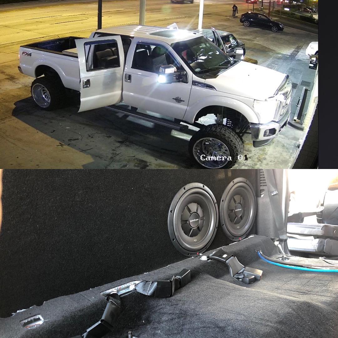 Built a custom enclosure for a pr of 12” shallow mount woofers. #blvdaudio #lakeland #blvdmagicmike #f250

Contact us today for window tinting or a custom car stereo system installed by our trained technicians.
#fashion