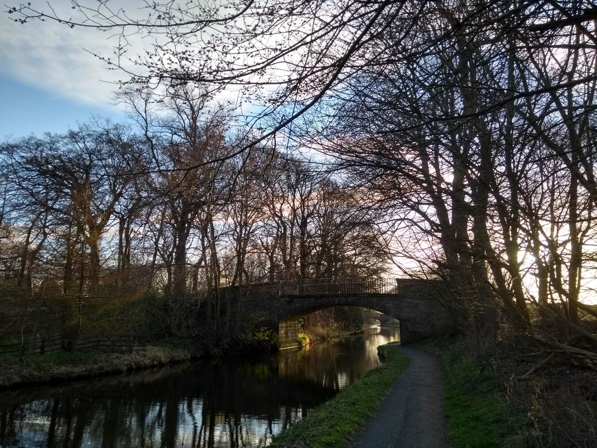 Get this. On the #Unioncanal cycle home - within 100m of each other - I saw not one but TWO young couples wrapped in a tender embrace and staring, hearts clearly bursting, into the middle distance of the still water. Take that #Paris - nature is stirring in #Edinburgh #spring
