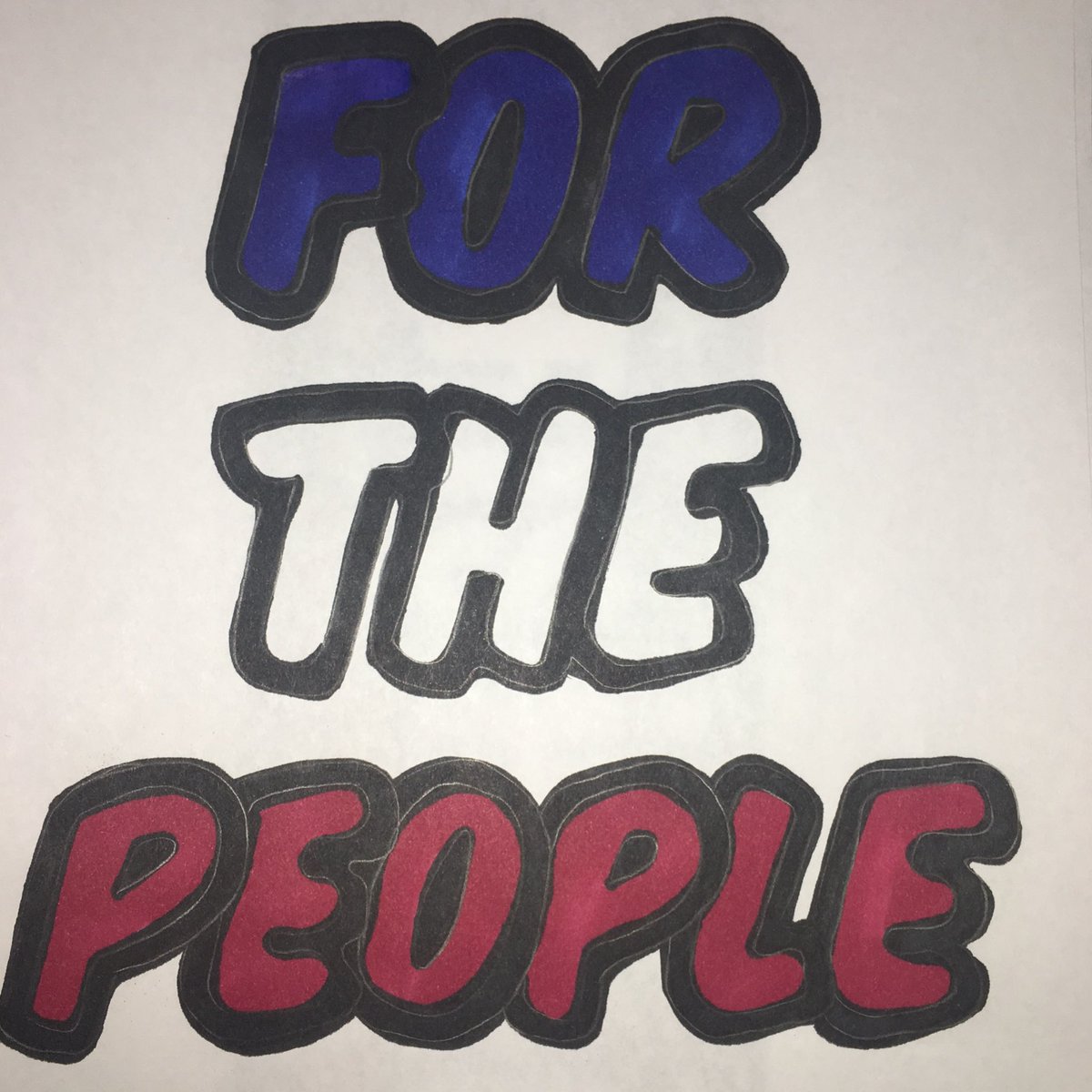 sentinelparty's tweet photo. check out our bumper sticker &amp; poster. #voteHall #forthepeople https://t.co/9BqQw7lzO4