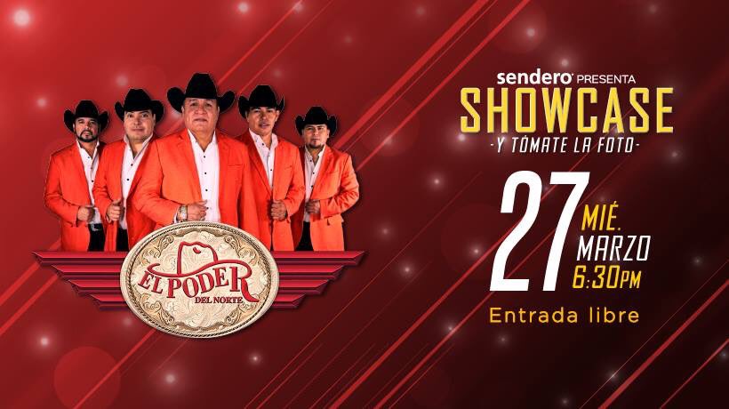 HOY 27 de marzo en punto de las 6:30pm, nos vemos en Plaza Sendero Escobedo para convivir, cantar y tomarnos fotos con todos nuestros seguidores😀 
NO FALTES!!
ow.ly/qrYH30o1eab

PUUUURO PODER!!