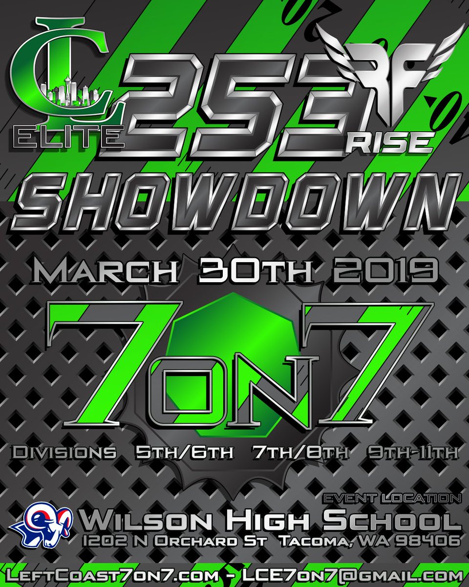 Left Coast Elite 7v7 (@leftcoast7v7) on Twitter photo Part of Left Coast Elites spring tournament schedule will include <a href="/risefootball_/">RISE Football 🏈</a> to bring great competition for the kids of 7v7 and 5v5 lineman!! Part of Left Coast Elites spring tournament schedule will include <a href="/risefootball_/">RISE Football 🏈</a> to bring great competition for the kids of 7v7 and 5v5 lineman!!