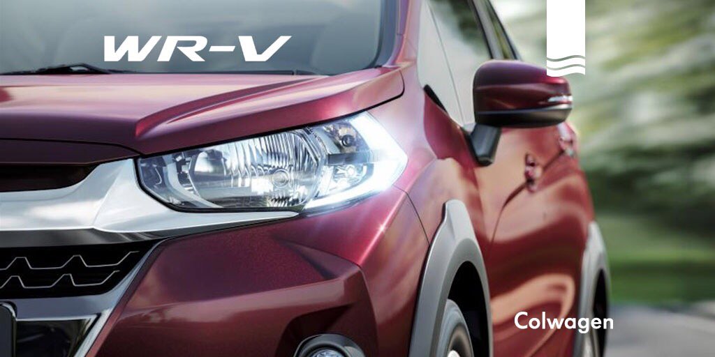 colwagen's tweet photo. El diseño del New WR-V combina a la perfección las caracter��sticas de un SUV compacto, con líneas dinámicas y provocativas y detalles de robustez. Encuéntrala dando clic aquí https://t.co/aOYZRK0TSL #HondaColwagen #WRV https://t.co/3wC7AzTSe4